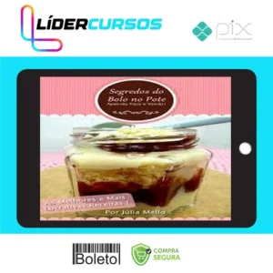 Culinaria66 Segredos do Bolo no Pote - Eliane Santiago