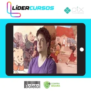 Desenho09 Criação de Personagem Para Quadrinhos - Vitor Cafaggi