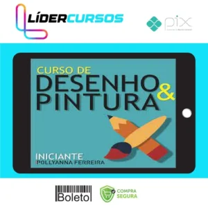 Desenho19 Curso Iniciante de Desenho e Pintura - Pollyanna Ferreira