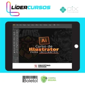 Curso de Adobe Illustrator (Básico ao Avançado) - Palestino Designer