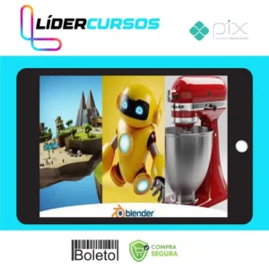 Modelagem25 Curso Blender 2.8: Aprenda 3D do Zero - Daniel Franco