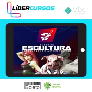 Modelagem28 Curso de Escultura - Logan Barros