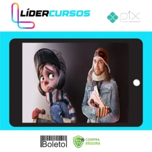 DOMESTIKA: Criação de personagens do 2D ao 3D - Matias Zadicoff [ESPANHOL]