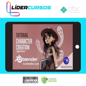 Gumroad: Character Creation in Blender - Giulia Marchetti [INGLÊS]