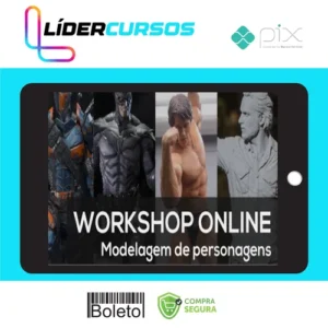 Modelagem57 Modelagem de Personagens Para Impressão 3D - Bernardo Yang