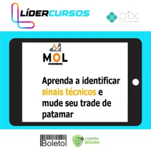 Trader34 Combo Livro Mol + Curso Day Trade Discricionário - Bruno Rafael