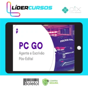 PC-GO (Agente e Escrivão) Pacote Completo - 2022 (Pós-Edital) - Estratégia Concursos
