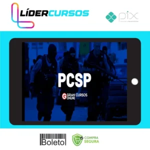 PCSP Polícia Civil do Estado de São Paulo: Delegado de Polícia (Preparação para Prova Escrita + Simulados + Diferenciais Exclusivos) - Gran Cursos