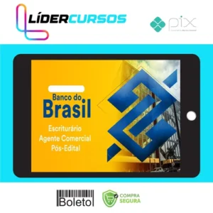 Pacote - Banco do Brasil (Escriturário - Agente Comercial) Pacote Completo - 2023 - Estratégia Concursos
