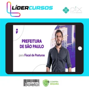 Pacote - Prefeitura de São Paulo (Fiscal de Posturas) Pacotaço - Pacote Passo Estr - Estratégia Concursos