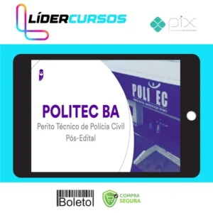 4 POLITEC-BA (Perito Técnico de Polícia Civil) Pacote - 2022 (Pós-Edital) - Estratégia Concursos