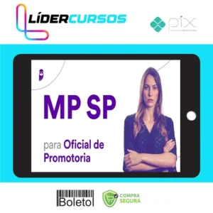 Pacote - MP-SP (Oficial de Promotoria) Pacotaço - Pacote Teórico + Passo Estratégico - Estratégia Concursos