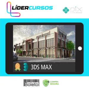 3DS Max Básico + Maquete de Exteriores - Cursos Construir