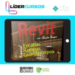 Arquitetura31 Curso Revit: Escadas, Rampas e Guarda-Corpos - Construir