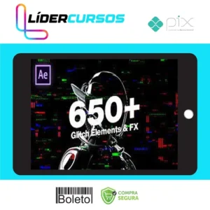 [PACK] Videohive: 650+ Glitch Elements - VCGMotion [INGLÊS]