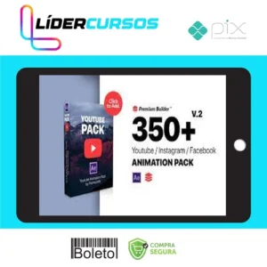 Youtube Pack: MOGRTs for Premiere & Extension Tool - Premiumilk (Videohive) [INGLÊS]