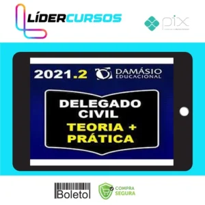 Delegado Civil Teoria e Prática 2021 - Damásio