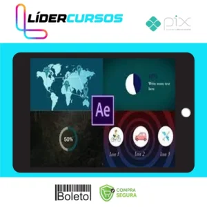 Adobe After Effects Infographics & Data Visualization - Nshuti Paulin [INGLÊS]