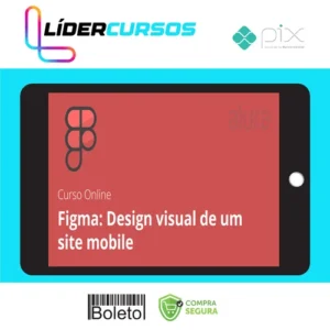 Alura: Figma, Design Visual de um Site Mobile - André Lisboa
