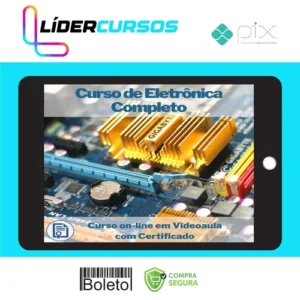 Curso de Eletronica em 5 Dvd (Video Aula) - Autor Não Informado