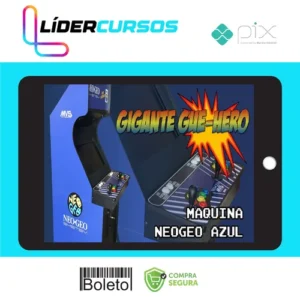 Eletrônica Para Arcades Fliperama - Gigante Gue-Hero