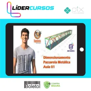 Dimensionamento de Passarela Metálica 25M - Ítallo Bernardo