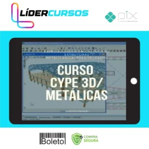 Engenharia48 Curso Cype Metálicas 3D - Escola do Software