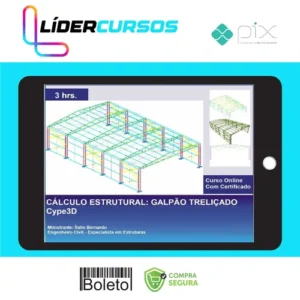 Cype3D: Galpão Treliçado - Ítallo Bernardo