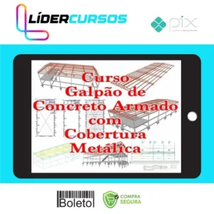 Cypecad: Barracão com Cobertura Metálica - Ítallo Bernardo