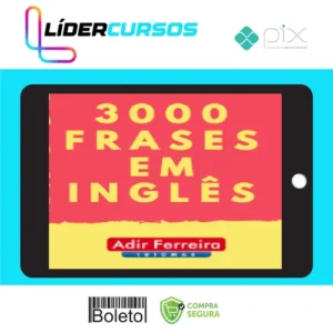 3000 (Frases + Áudio) em Inglês - Adir Ferreira