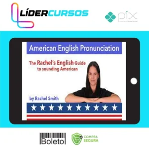 Curso de Pronúncia do Inglês Americano + Ebook - Rachel'S English [Inglês]