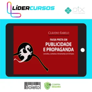 Livro Faixa Preta em Publicidade e Propaganda - Cláudio Rabelo
