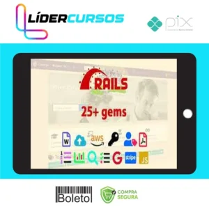 Ruby On Rails 6 Learn 25+ Gems and Build a Startup Mvp - Yaroslav Shmarov [Inglês]