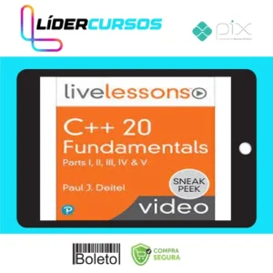 Oreilly: C++20 Fundamentals Part 1 - Paul J. Deitel [Inglês]