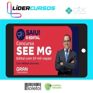 SEE MG: Professor de Educação Básica, Matemática (Pós-edital) - Gran Cursos Online